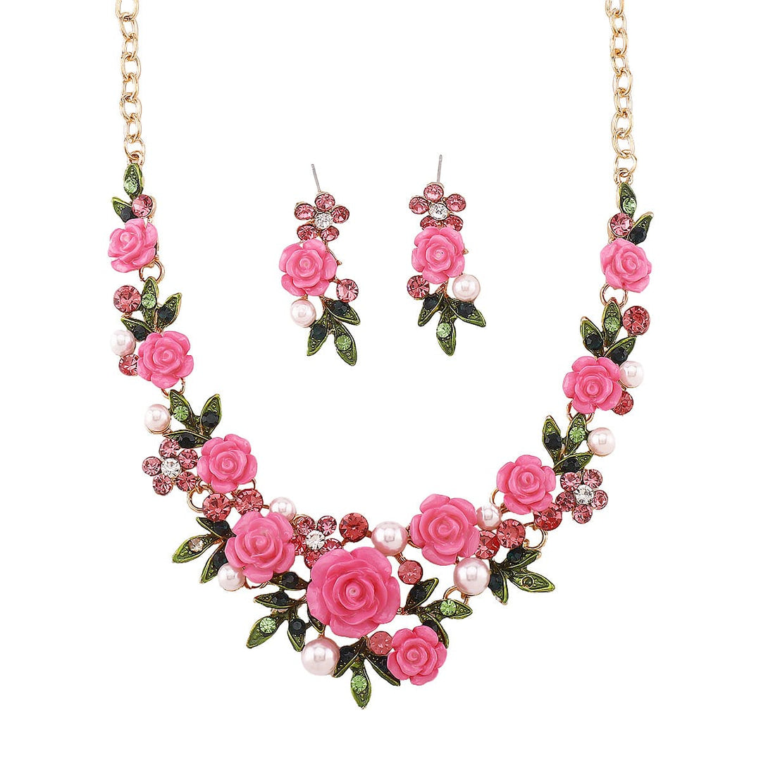 Jackson &amp; Blake  Lucille Floral Necklace Set