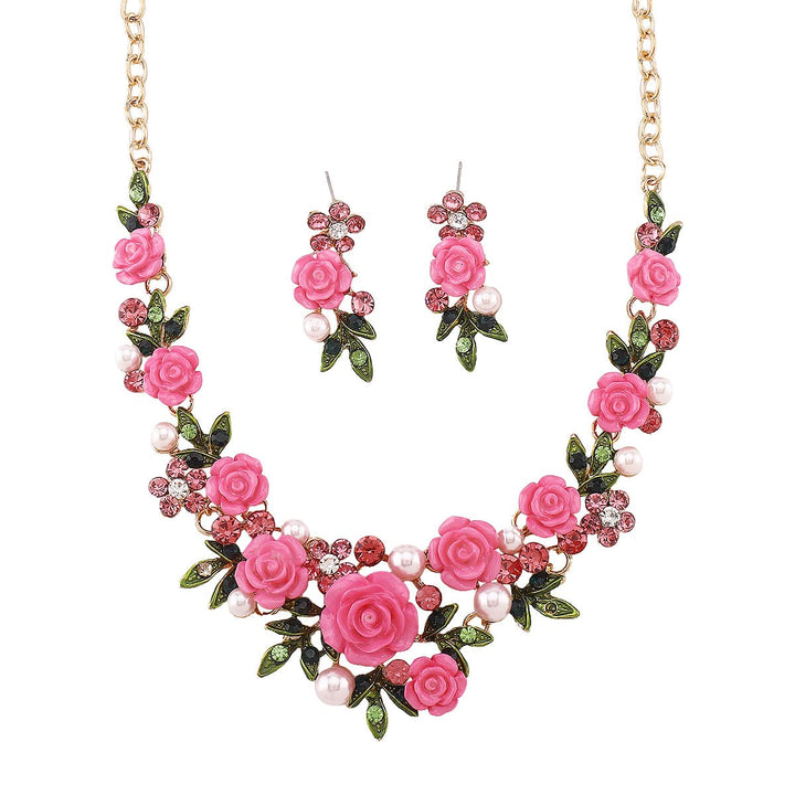 Jackson &amp; Blake  Lucille Floral Necklace Set