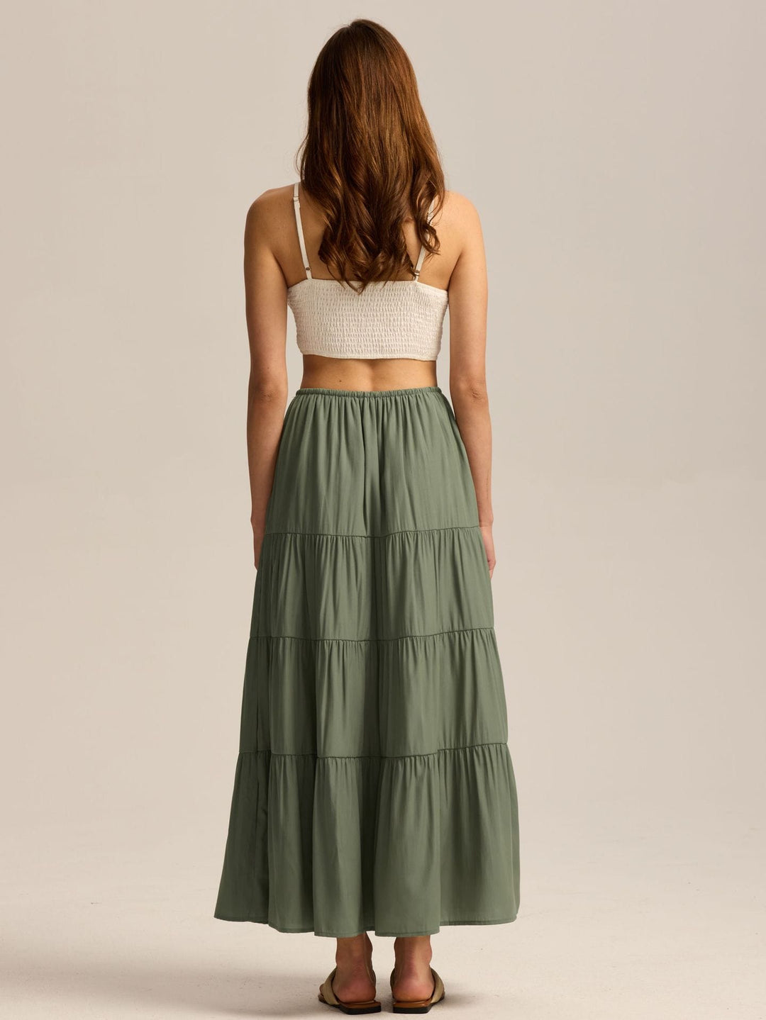 Jackson &amp; Blake  Isadora Tiered Maxi Skirt