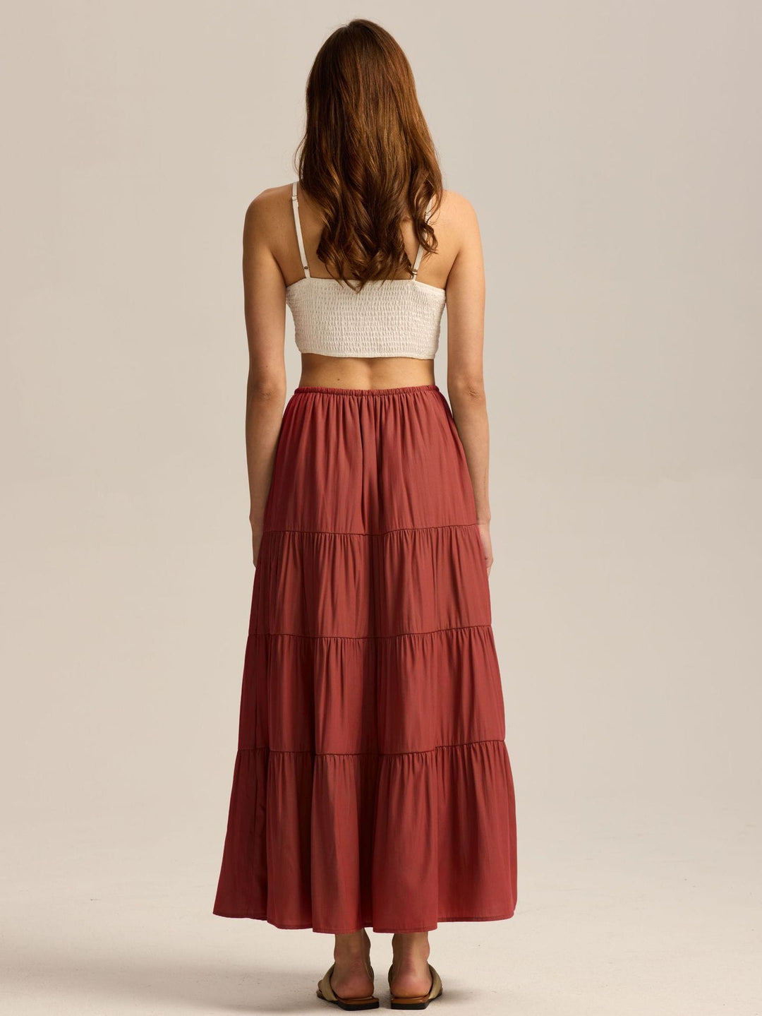 Jackson &amp; Blake  Isadora Tiered Maxi Skirt