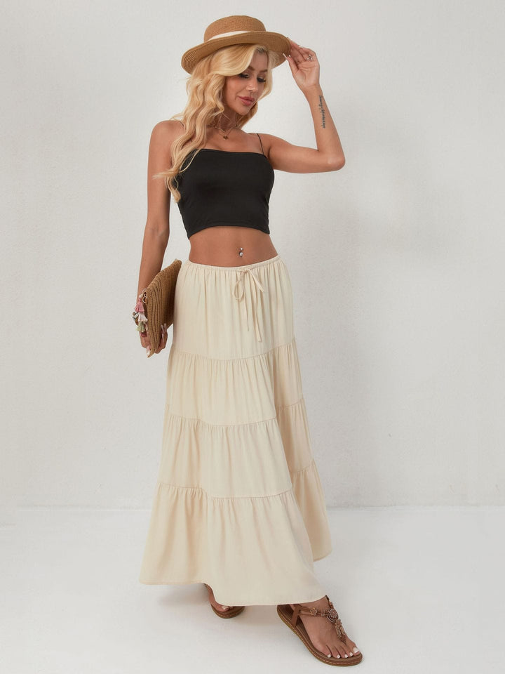 Jackson &amp; Blake  Isadora Tiered Maxi Skirt