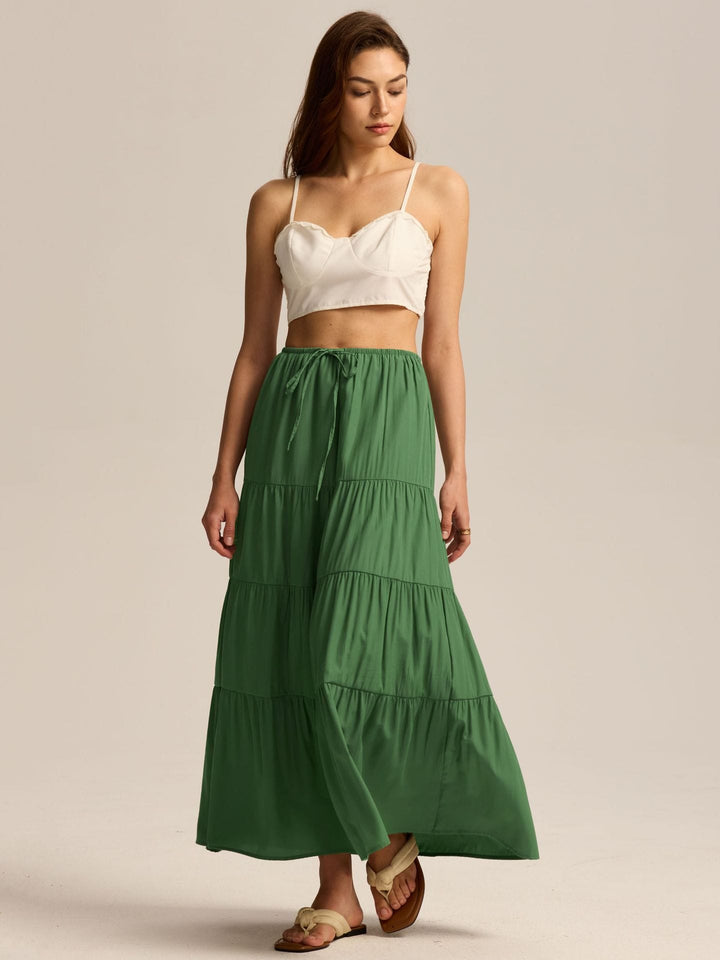 Jackson &amp; Blake  Isadora Tiered Maxi Skirt