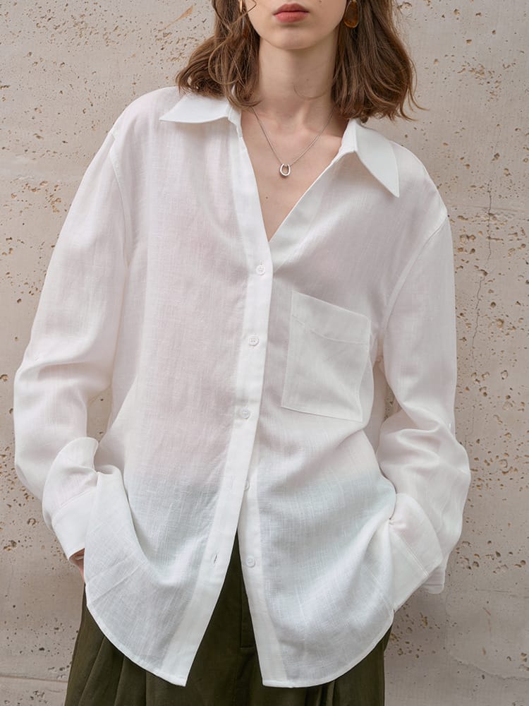 Jackson & Blake  Colette Linen Shirt