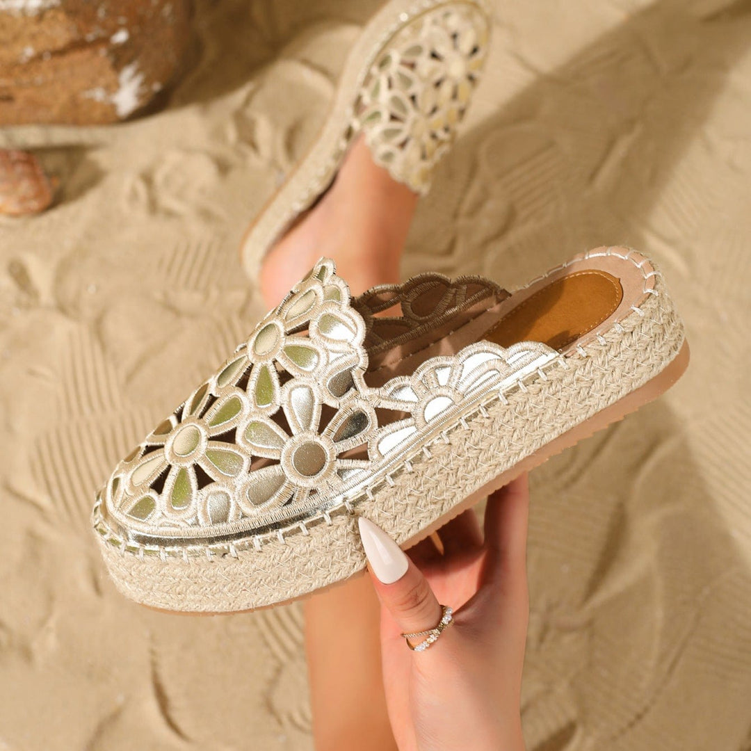 Jackson &amp; Blake  Hollow Floral Design Shoes | US Women Size