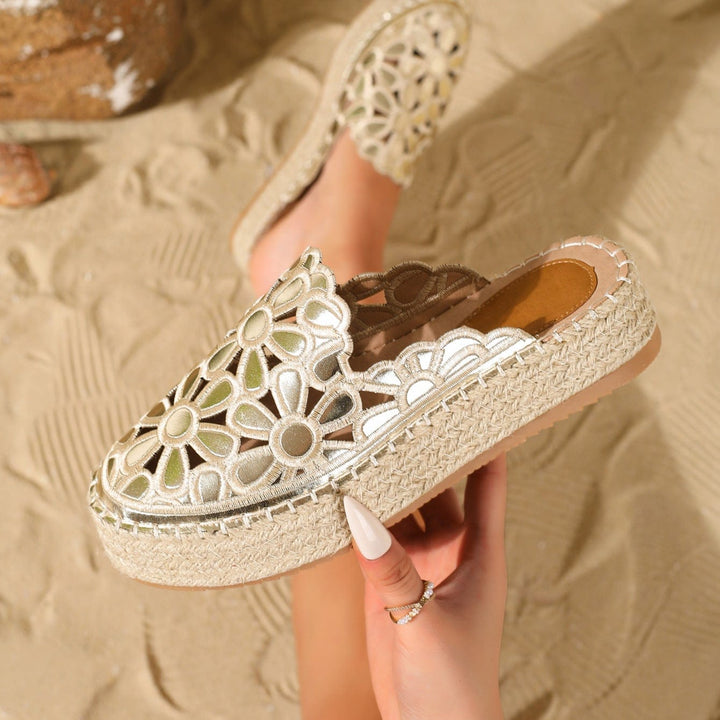 Jackson &amp; Blake  Hollow Floral Design Shoes | US Women Size