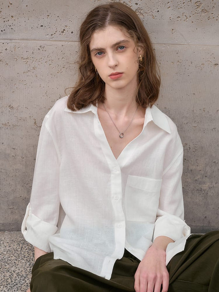 Jackson &amp; Blake  Colette Linen Shirt