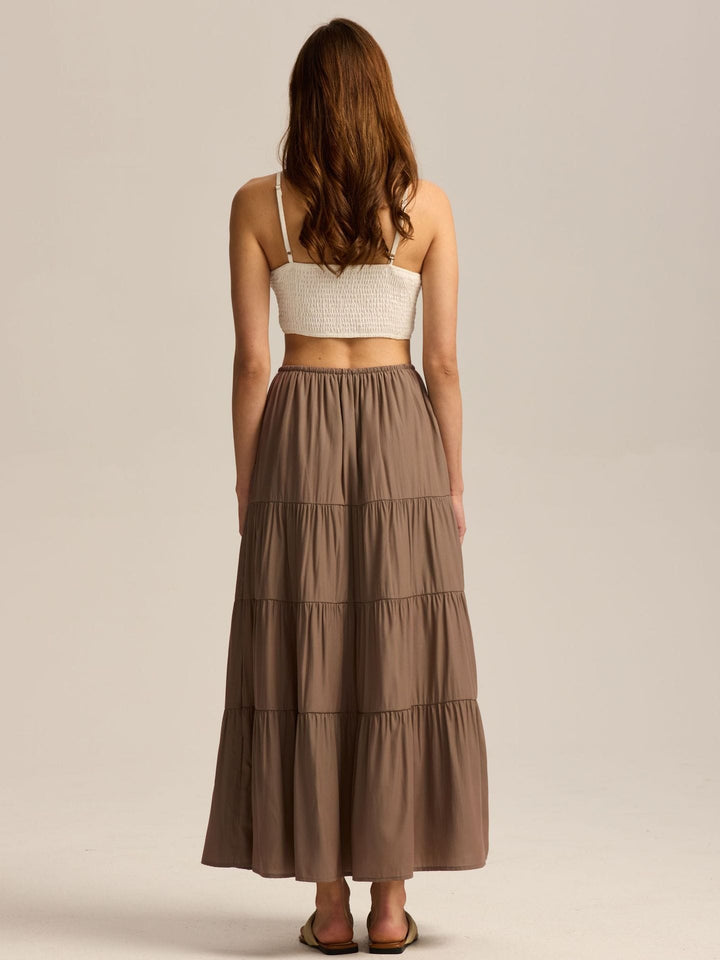 Jackson &amp; Blake  Isadora Tiered Maxi Skirt