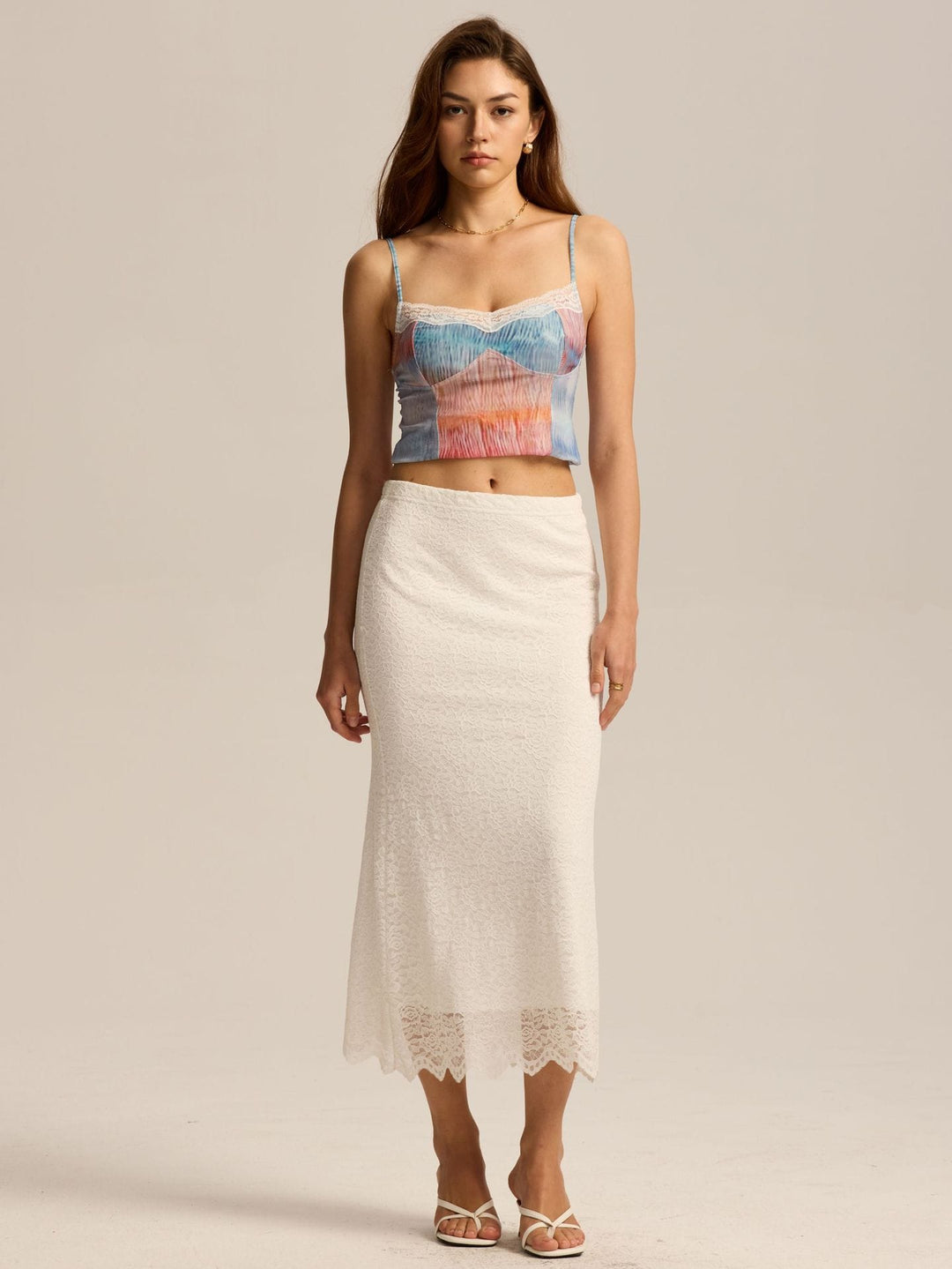 Jackson & Blake  Colette Lace Midi Skirt