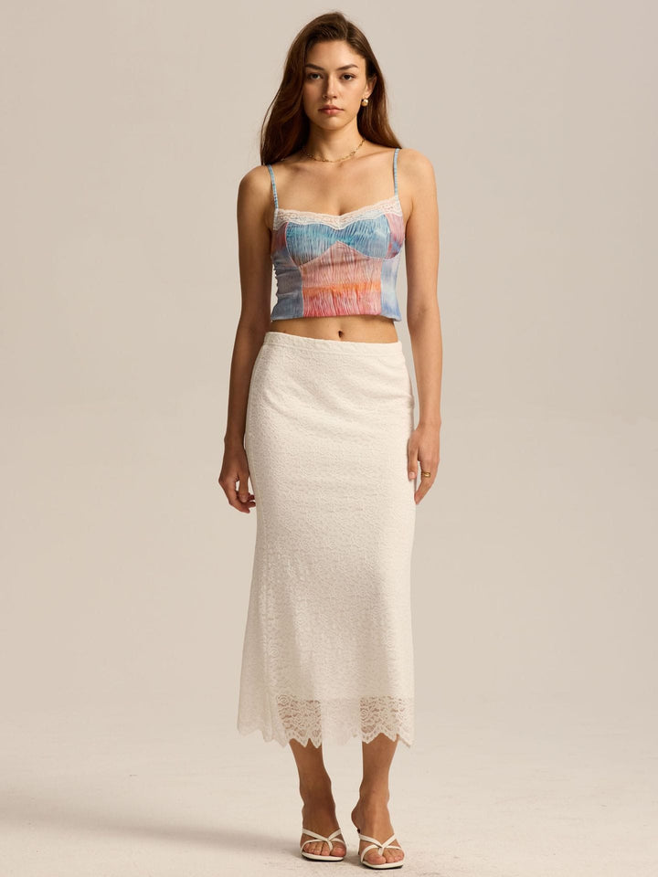 Jackson &amp; Blake  Colette Lace Midi Skirt