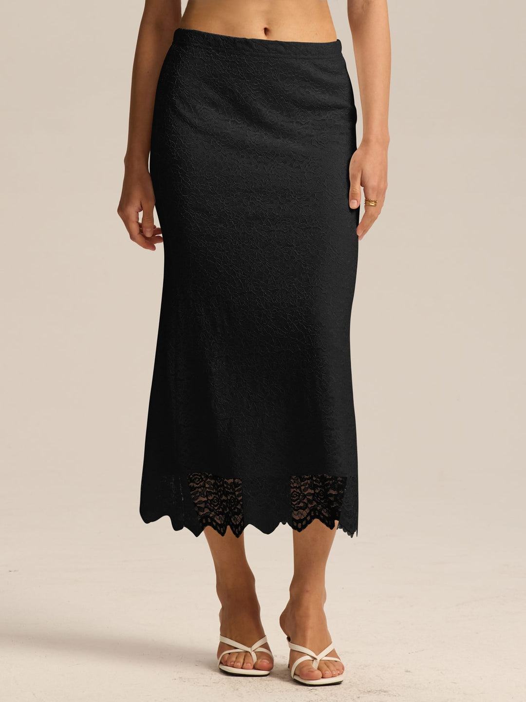 Jackson &amp; Blake  Colette Lace Midi Skirt