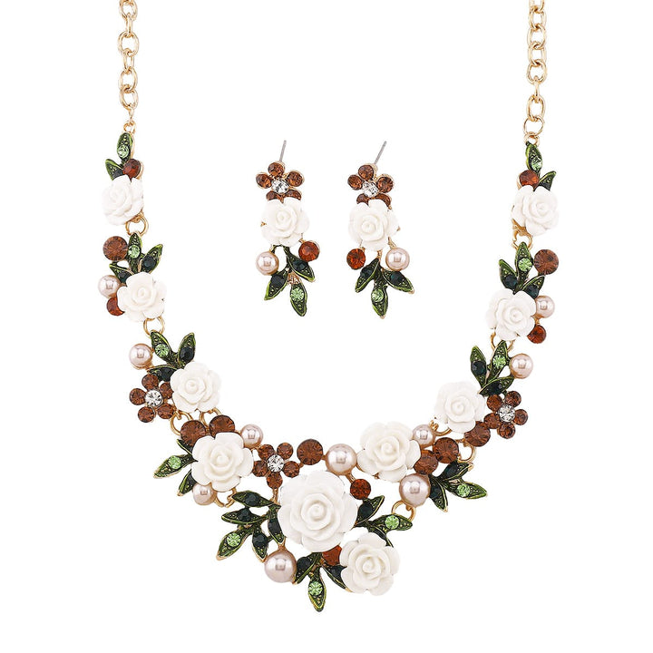 Jackson &amp; Blake  Lucille Floral Necklace Set