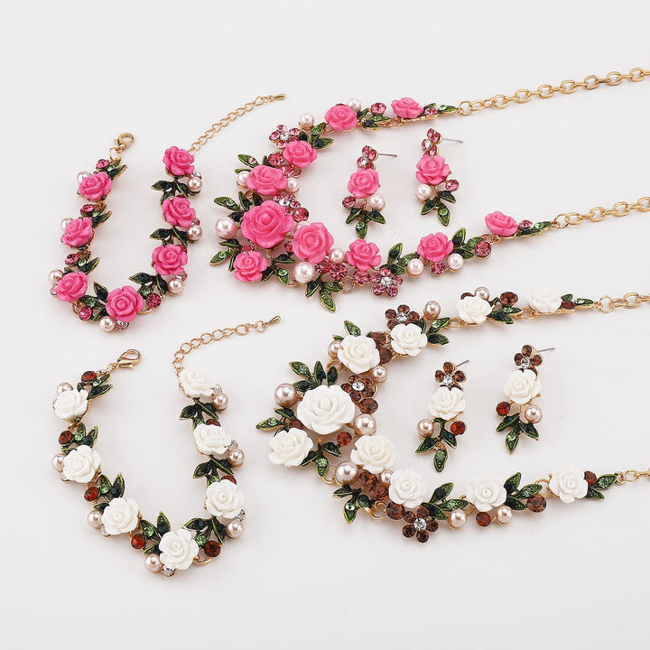 Jackson &amp; Blake  Lucille Floral Necklace Set