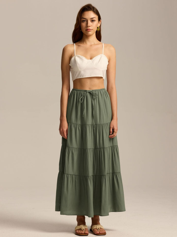 Jackson &amp; Blake  Isadora Tiered Maxi Skirt