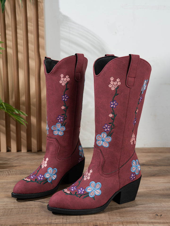 Willow Embroidered Boots