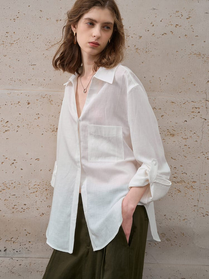 Jackson &amp; Blake  Colette Linen Shirt