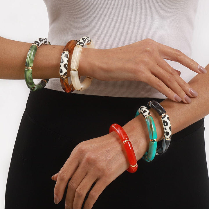 Jackson &amp; Blake Leopard Print Versatile Bracelet