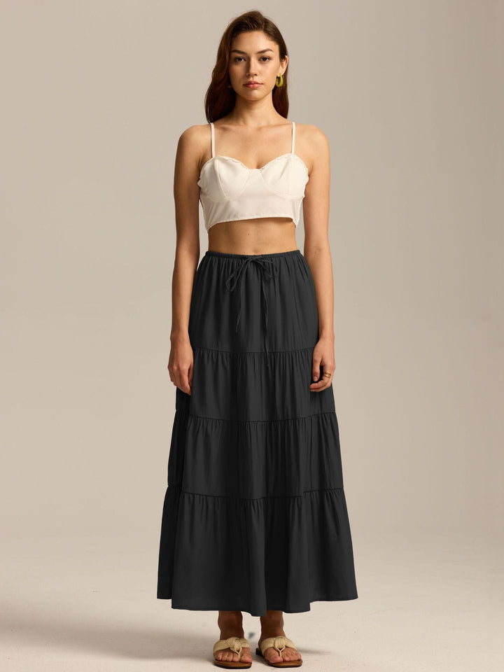 Jackson &amp; Blake  Isadora Tiered Maxi Skirt