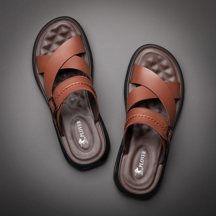 Langford Leather Sandals