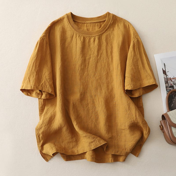 Jackson &amp; Blake  Sunwash Linen Blouse