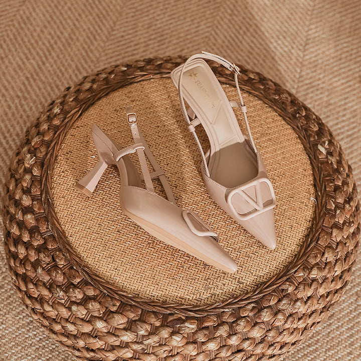 Verona Slingback Heels