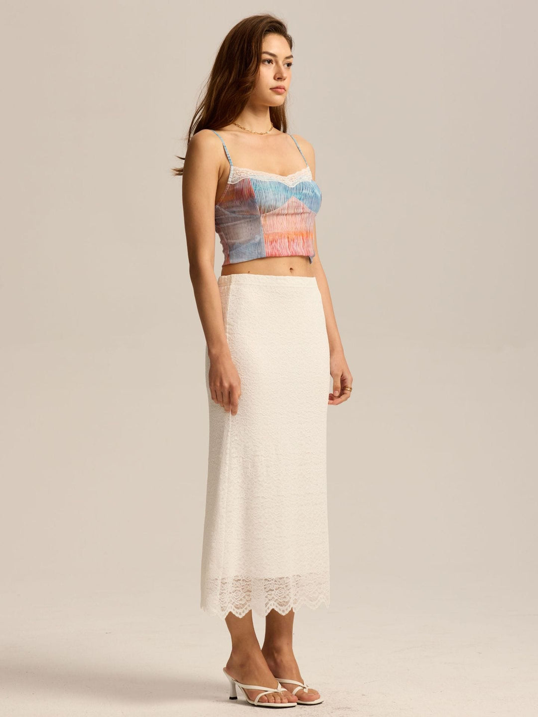 Jackson &amp; Blake  Colette Lace Midi Skirt