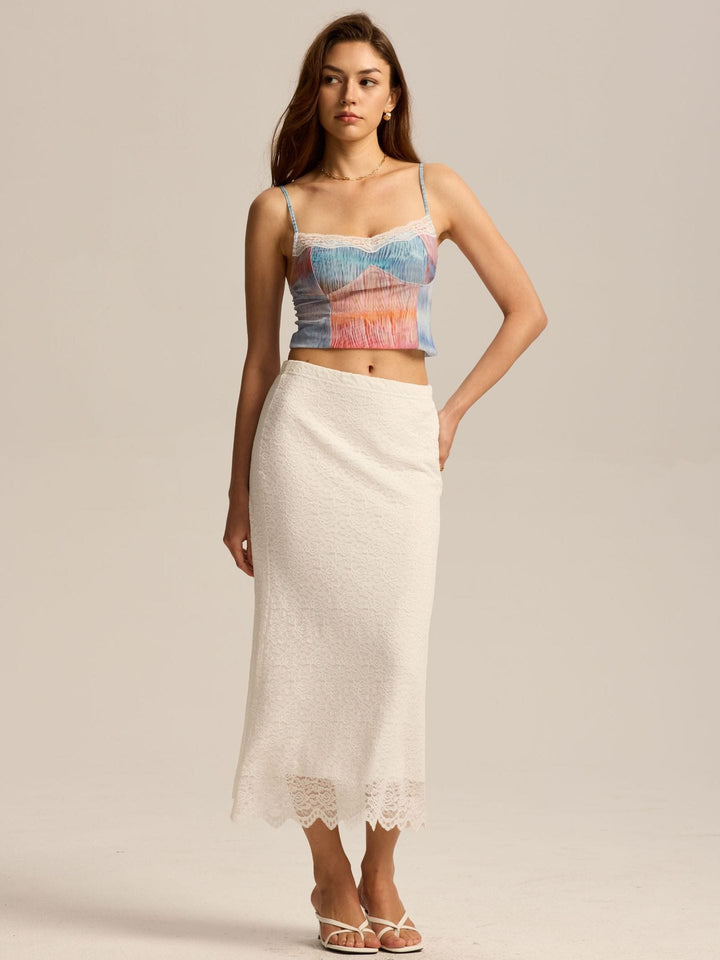 Jackson &amp; Blake  Colette Lace Midi Skirt