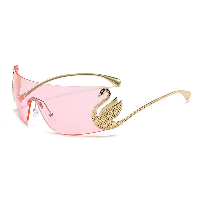 Jackson & Blake  Swan Shield Sunglasses