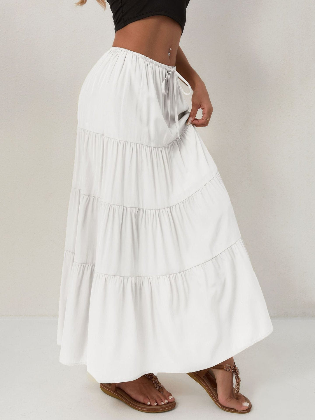 Jackson &amp; Blake  Isadora Tiered Maxi Skirt