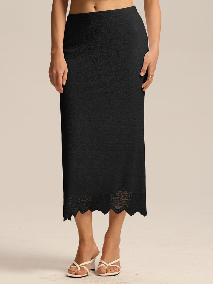 Jackson &amp; Blake  Colette Lace Midi Skirt