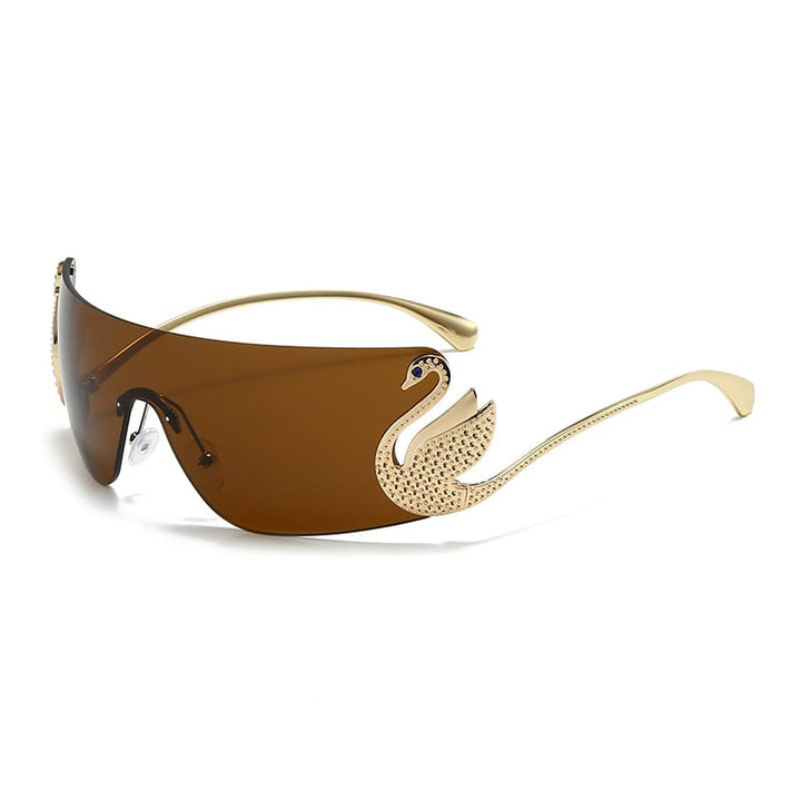 Jackson &amp; Blake  Swan Shield Sunglasses