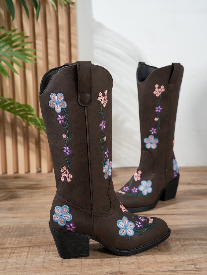Willow Embroidered Boots