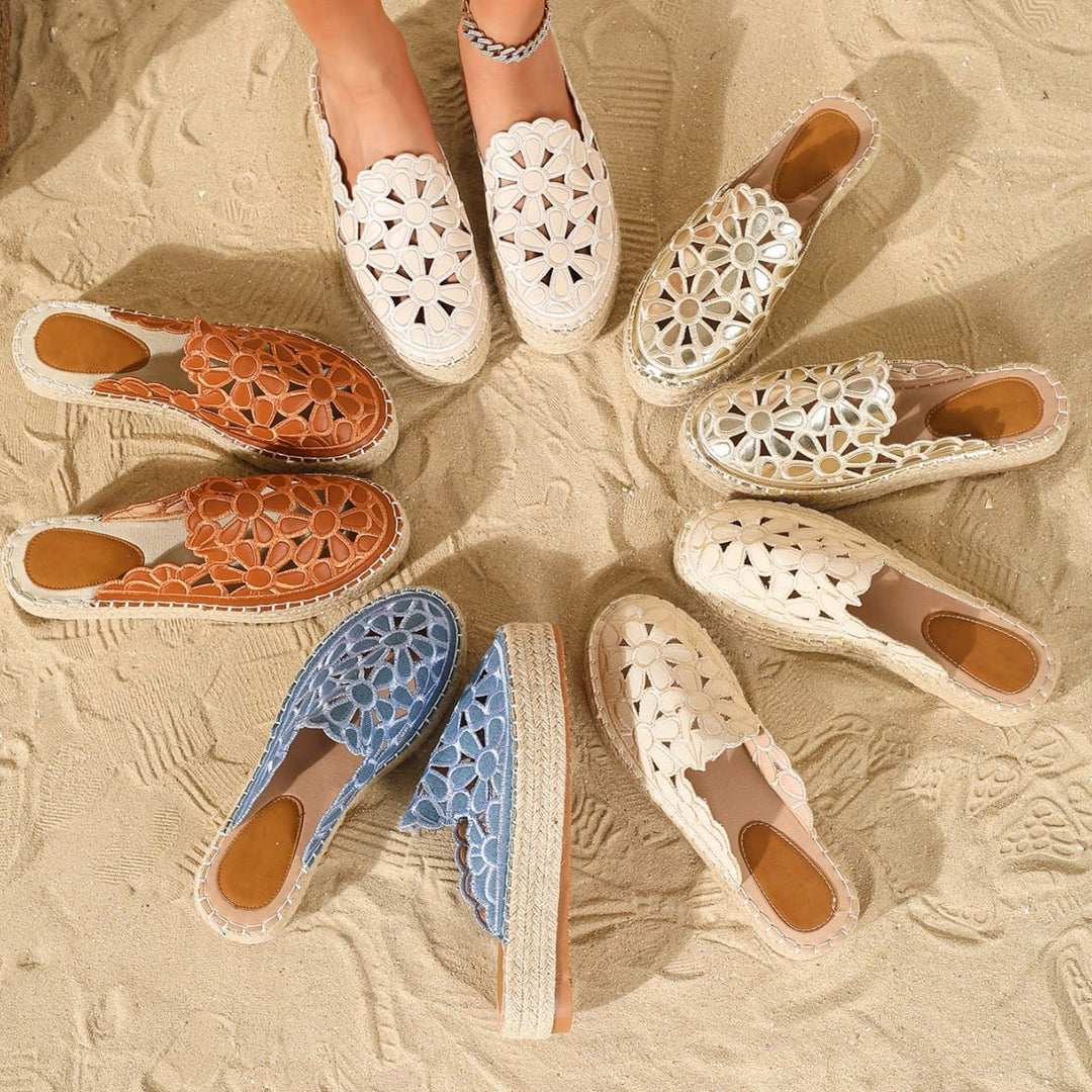 Jackson &amp; Blake  Hollow Floral Design Shoes | US Women Size