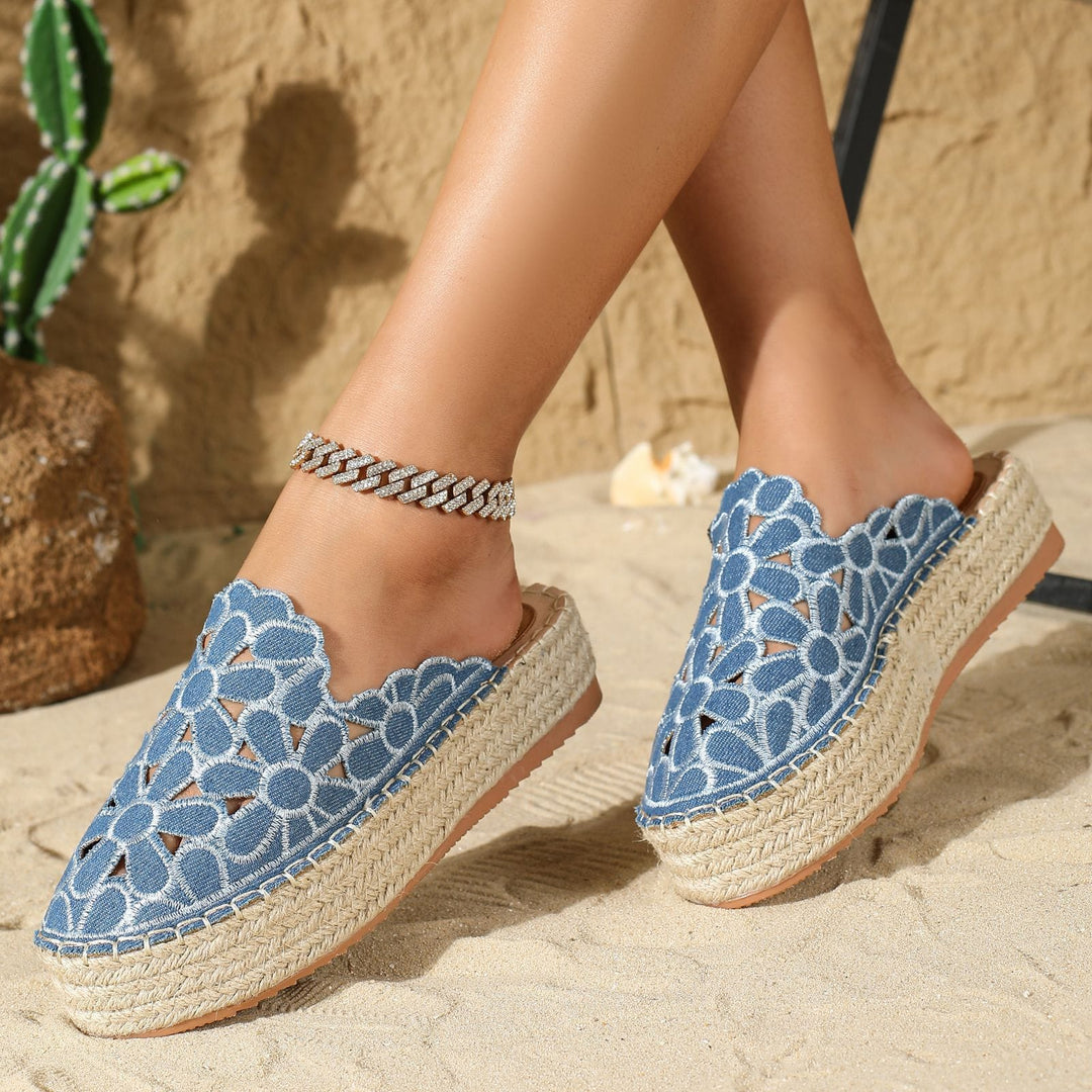 Jackson &amp; Blake  Hollow Floral Design Shoes | US Women Size