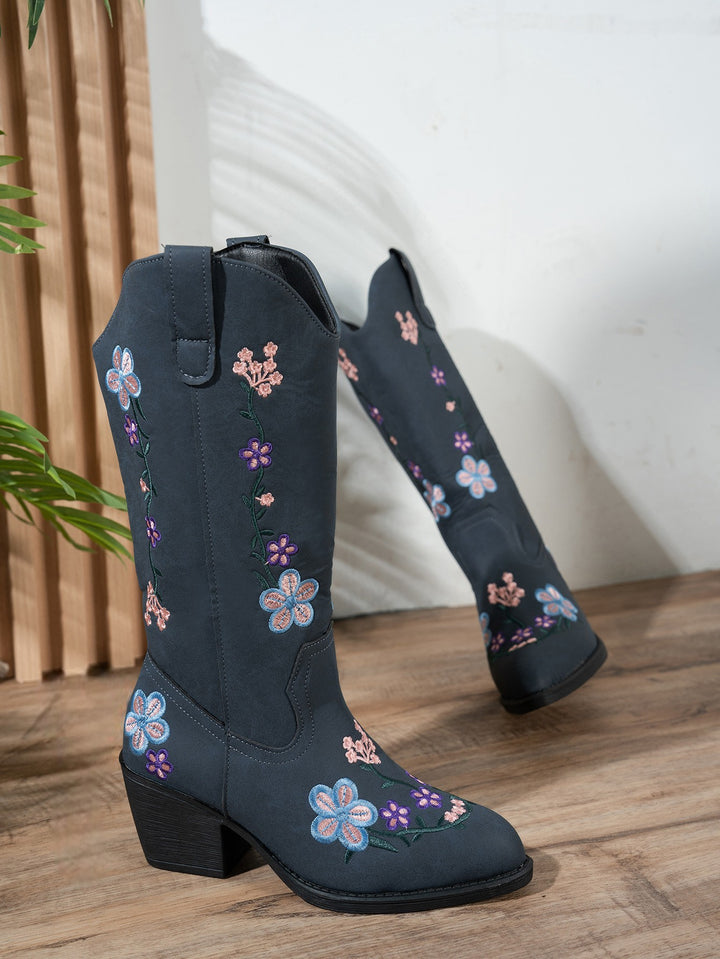 Willow Embroidered Boots
