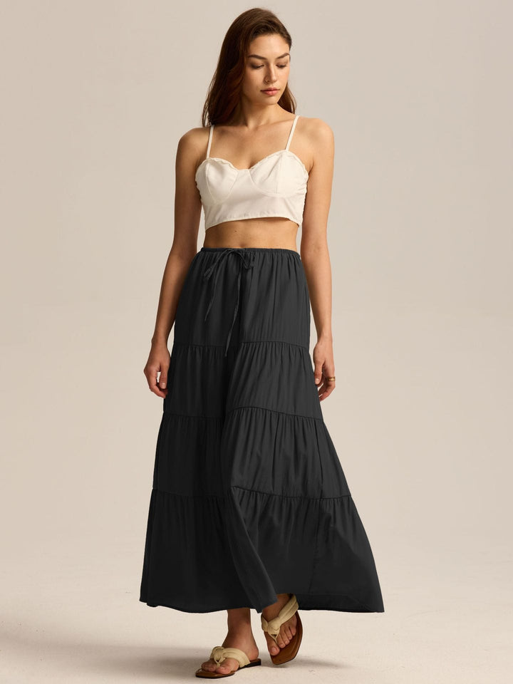 Jackson &amp; Blake  Isadora Tiered Maxi Skirt