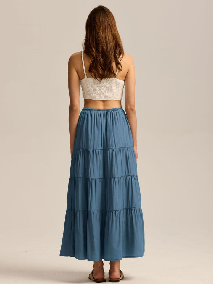Jackson &amp; Blake  Isadora Tiered Maxi Skirt
