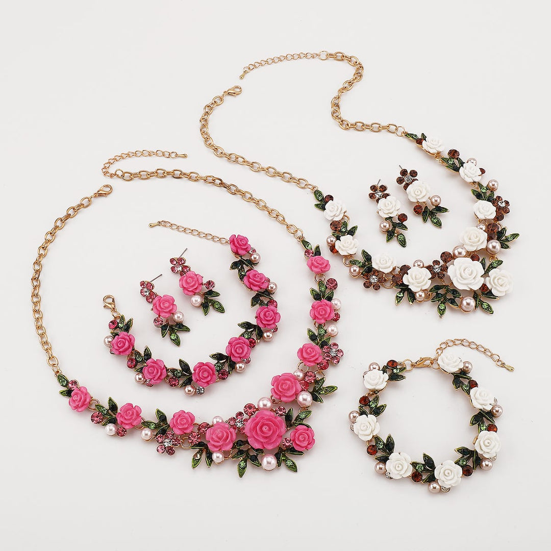 Jackson &amp; Blake  Lucille Floral Necklace Set