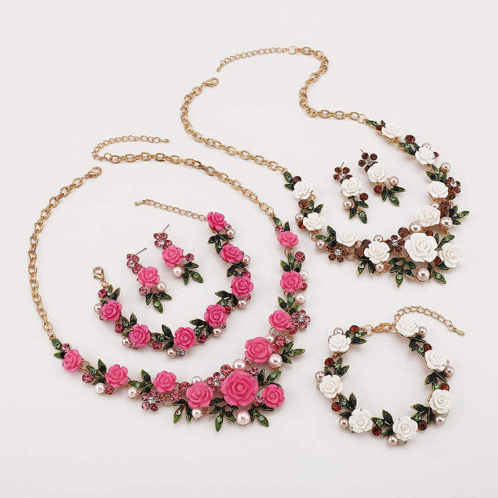 Jackson &amp; Blake  Lucille Floral Necklace Set
