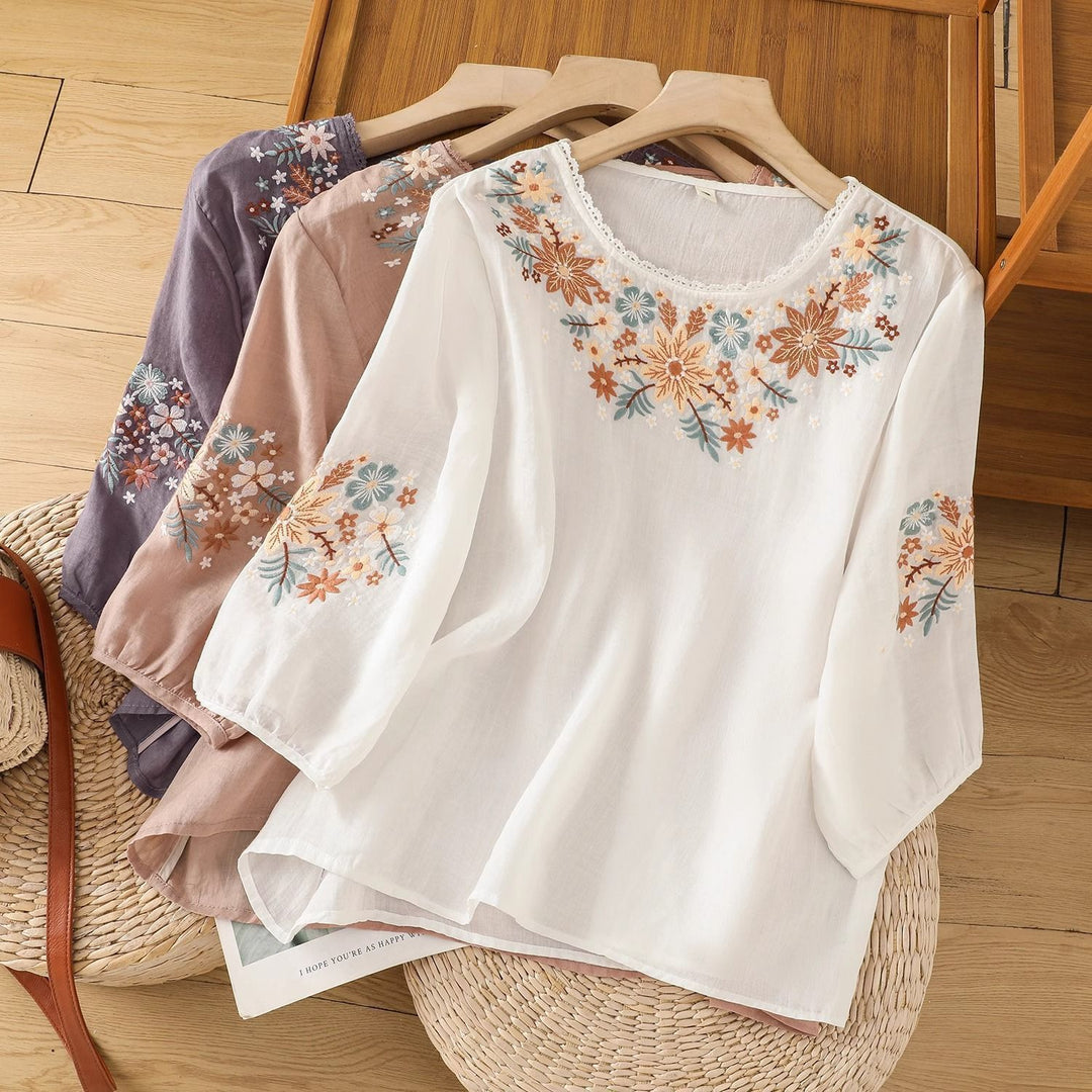 Rosabelle Embroidered Blouse