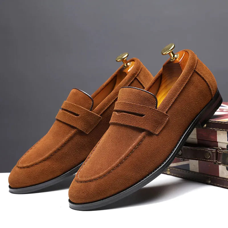 Lucas Suede Loafers