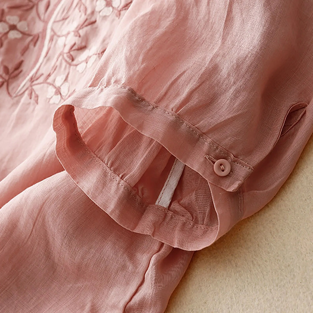 Jasmine Cotton Blend Blouse