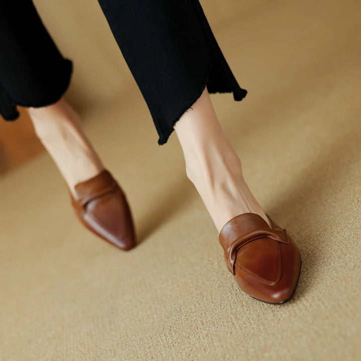Adele Leather Mule