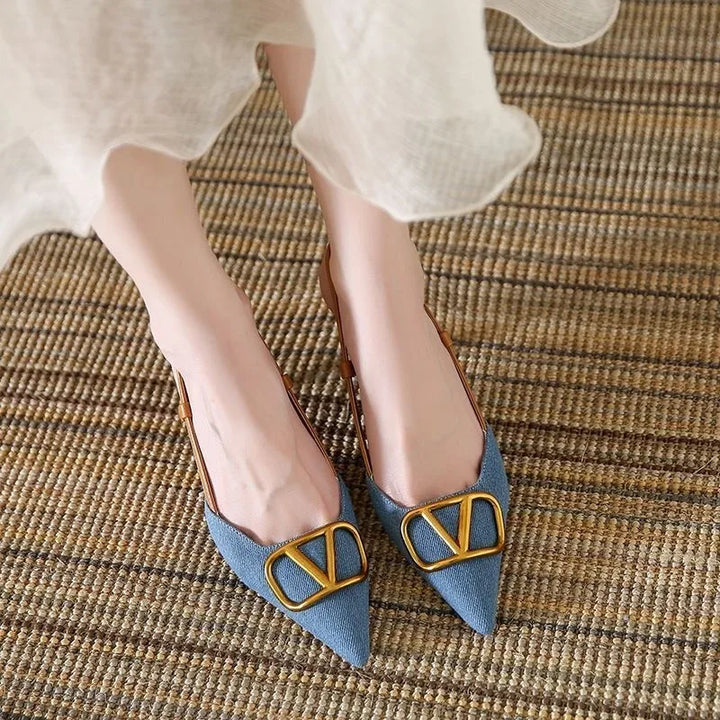Verona Slingback Heels
