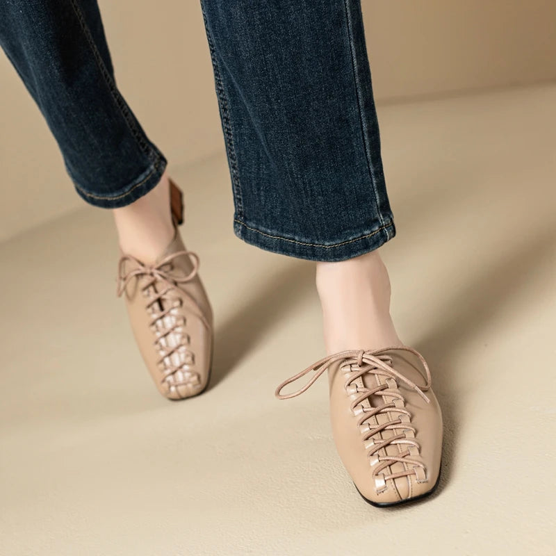 Amélie Lace Mule