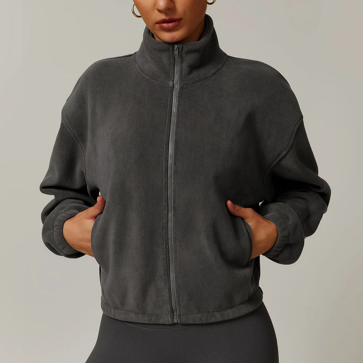 Amelia Fleece Zip Up Jacket