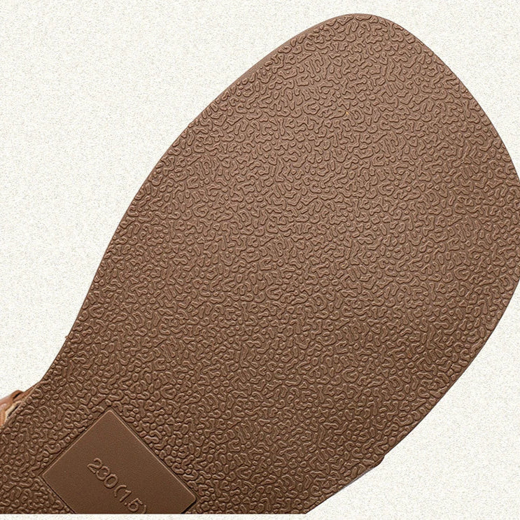 Patina Leather Sandal