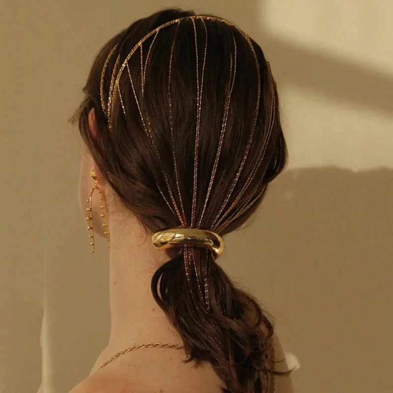 Golden Touch Hair Ties