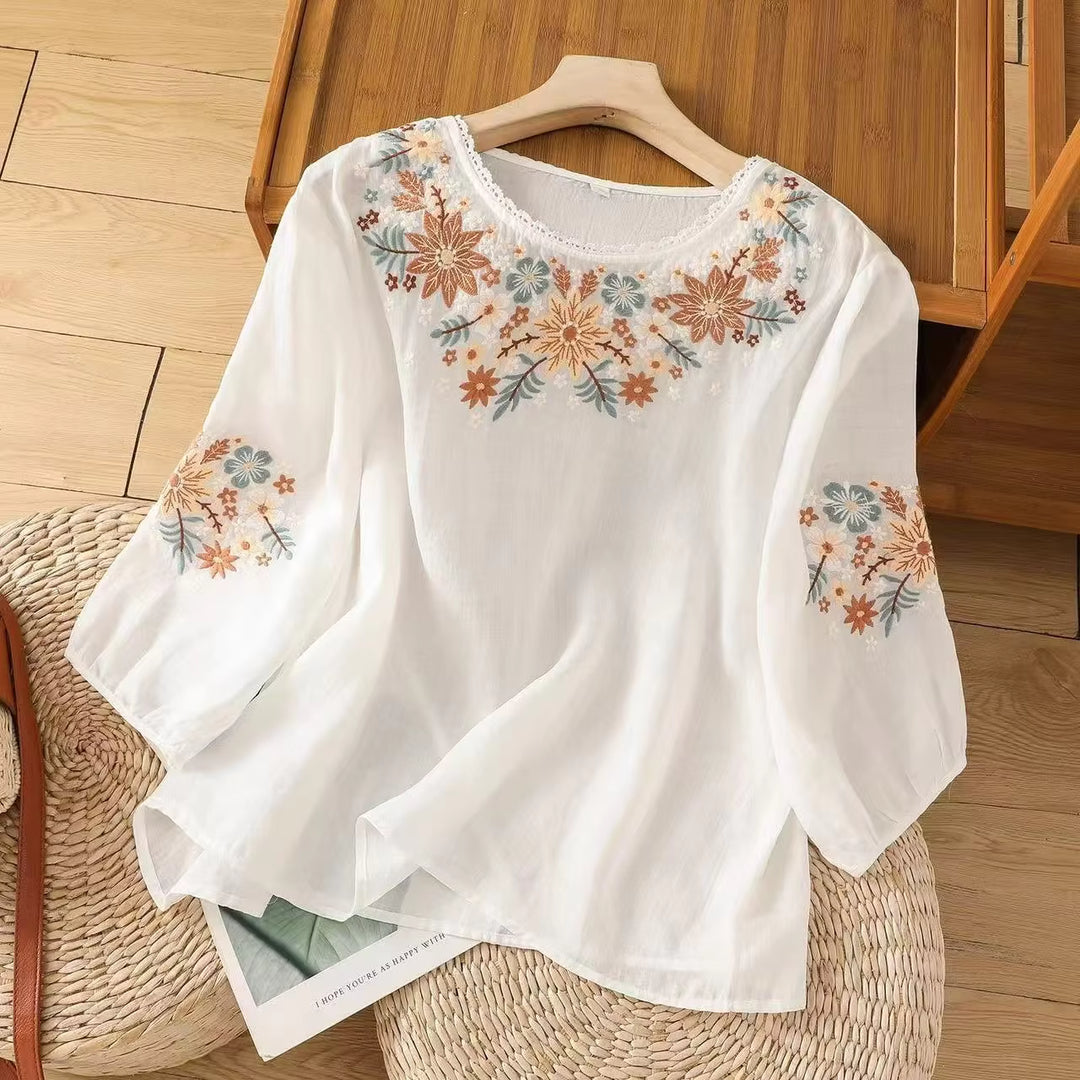Rosabelle Embroidered Blouse