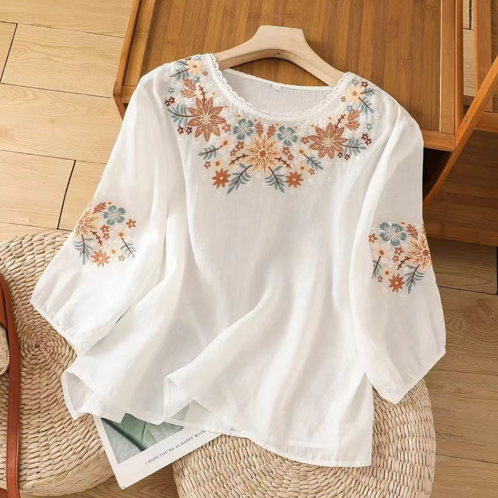 Rosabelle Embroidered Blouse