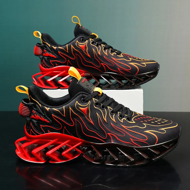 Burnout Flame Sneakers